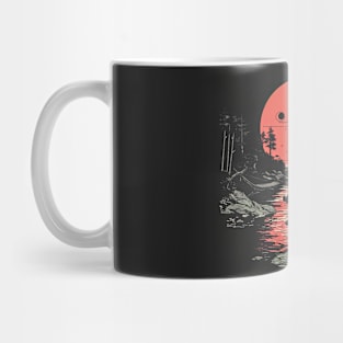 You Are Exactly Where You Need To Be, illustrated version Mug